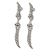 Tibetan Style Alloy Big Pendants FIND-G078-30AS-1