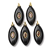 Natural Obsidian Pendants GG-CBAA798-04G-05-1