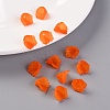 Frosted Acrylic Bead Caps MACR-S371-10A-726-7