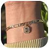 304 Stainless Steel Crystal Rhinestone Charm Bracelets FS-WG4E3AB-11-1