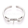 Brass Cup Peg Ring Settings KK-N274-36P-2