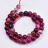 Natural Agate Round Beads Strand X-G-L084-10mm-59-2