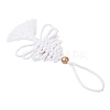 Cotton Christmas Trees Pendant Decoration HJEW-JM03830-01-4
