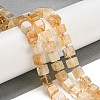 Natural Citrine Beads Beads Strands G-G053-B09-01C-2