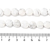 Natural Howlite Beads Strands G-K357-B06-01-5