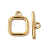 Ion Plating(IP) 304 Stainless Steel Toggle Clasps STAS-H212-27G-1