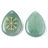 Natural Green Aventurine Pendants G-T122-72I-3