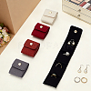 5Pcs 5 Colors Portable Travel Microfiber Leather Jewelry Rolls ABAG-PH0001-99-4