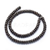 Natural Snowflake Obsidian Beads Strands G-E507-19A-2