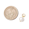 Natural Cultured Freshwater Pearl Potato Charms PALLOY-JF03920-02-2