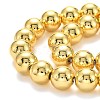 Electroplate Non-magnetic Synthetic Hematite Beads Strands G-L485-01E-M-3