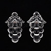Autumn Theme Transparent Acrylic Beads TACR-S154-60B-205-2