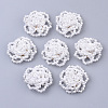 ABS Plastic Imitation Pearl Cabochons X-FIND-S319-26-1
