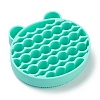 Silicone Makeup Cleaning Brush Scrubber Mat Portable Washing Tool MRMJ-H002-01D-1