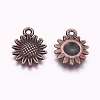 Tibetan Style Alloy Pendants A-PALLOY-WH0066-12R-2