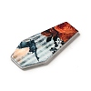 Halloween Printed Acrylic Pendants MACR-K330-20E-3