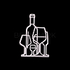 Wine Glass Frame Carbon Steel Cutting Dies Stencils DIY-F028-76-3