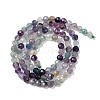 Natural Fluorite Beads Strands G-A252-A01-01-3