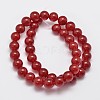 Natural & Dyed Malaysia Jade Bead Strands G-A146-10mm-A02-3