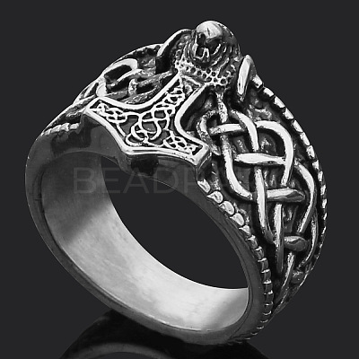 Viking 304 Stainless Steel Finger Rings for Men FS-WGB3F16-03-1
