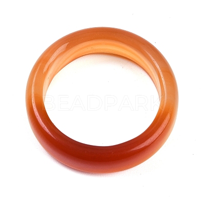 Dyed & Heated Natural Agate Finger Rings for Women RJEW-Z075-02G-1