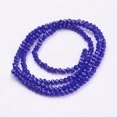 Imitation Jade Glass Beads Strands GLAA-R135-2mm-27-1