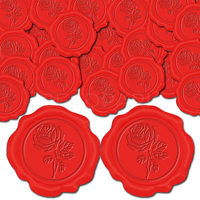 Adhesive Wax Seal Stickers DIY-CP0010-69C-1
