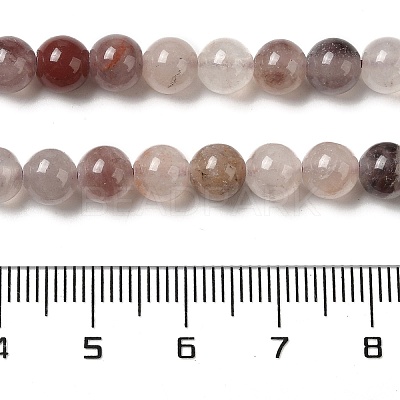 Natural Strawberry Quartz Beads Strands G-H298-A03-02-1