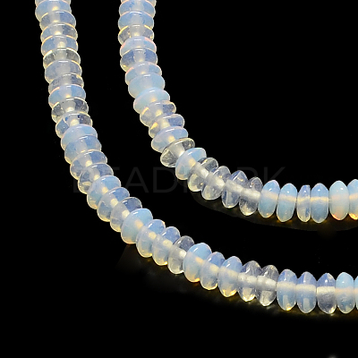 Rondelle Opalite Bead Strands X-G-Q447-22-1