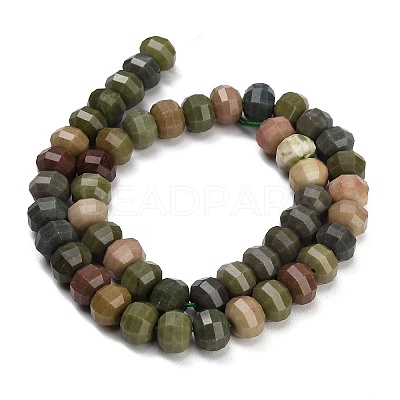 Dyed Natural White Jade Beads Strands GG-CBA9106-01V-1