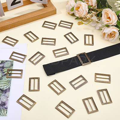 20Pcs Alloy Belt Buckles FIND-CL0001-37AB-1