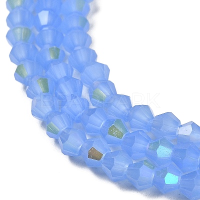 Imitation Jade Electroplate Glass Beads Strands LS-GLAA-F029-J4mm-D04-1