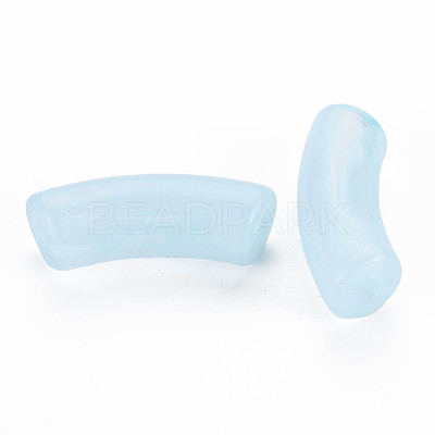 Transparent Acrylic Beads OACR-Q181-002C-1