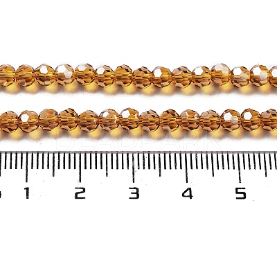 Electroplate Transparent Glass Beads Strands LS-EGLA-A035-T4mm-A04-1