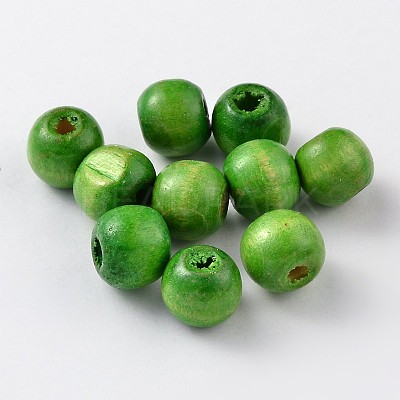 Natural Maple Wood Beads TB12mmY-8-1