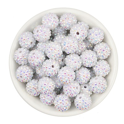 AB-Color Resin Rhinestone Beads X-RESI-S315-14x16-16-1