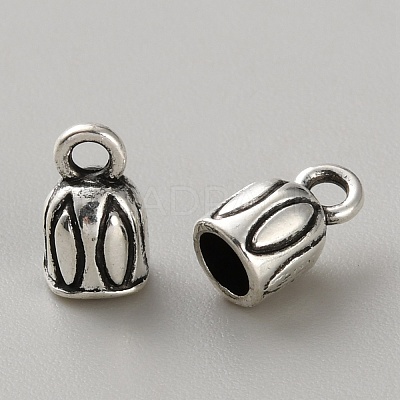 Tibetan Style Alloy Cord Ends FIND-WH20023-031AS-05-1