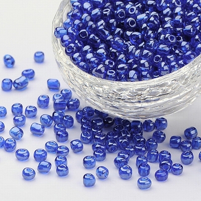 (Repacking Service Available) Glass Seed Beads SEED-C015-4mm-108-1