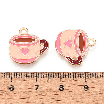 Alloy Enamel Pendants X-ENAM-T022-29-1