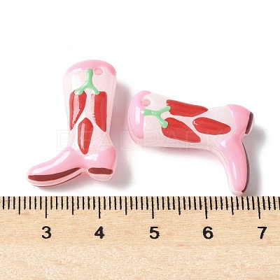 Baking Paint Glass Enamel Beads BLOW-D300-01H-1
