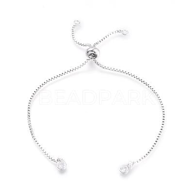 Brass Chain Bracelet Making KK-G279-04-NR-1