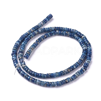 Natural African Pyrite Beads Strands G-D0006-E01-A-02-1