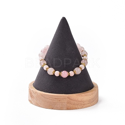 Wood Necklace Displays NDIS-E020-05B-1