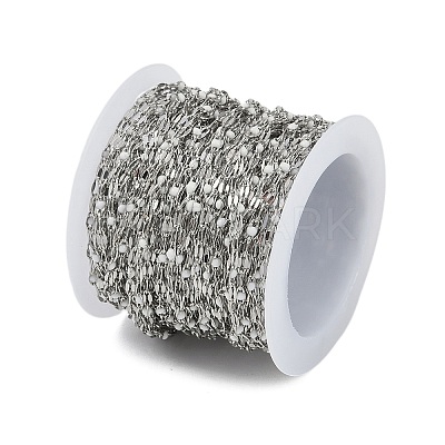 Brass Dapped Chains AJEW-Q153-02P-17-1