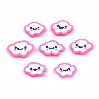Handmade Polymer Clay Cabochons CLAY-S091-30B-1