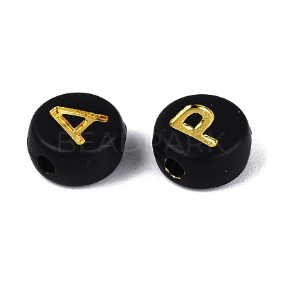 Opaque Acrylic Beads SACR-Q001-04B-M-1