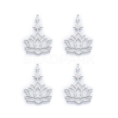 Non-Tarnish 201 Stainless Steel Pendants STAS-N090-LA909-1-1