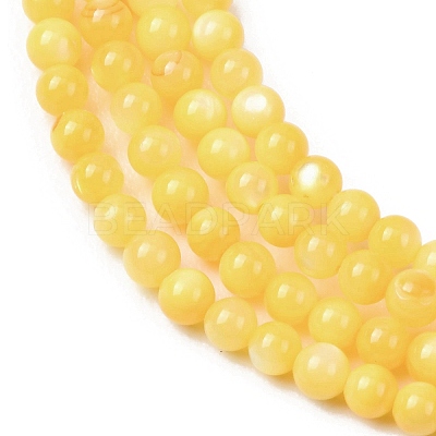Dyed Natural Freshwater Shell Beads Strands SH-CBA2978-07C-01-1