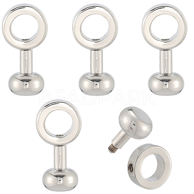 5Pcs Brass Zipper Insert Buckles FIND-SP0004-11P-1