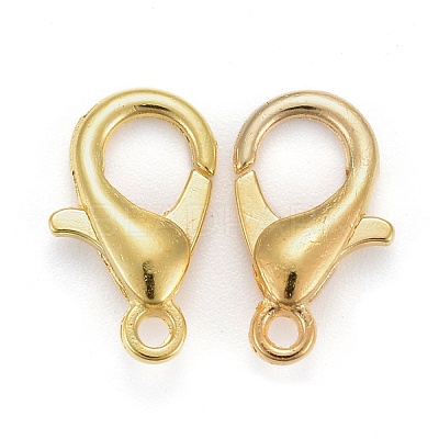 Zinc Alloy Lobster Claw Clasps E105-G-NF-1